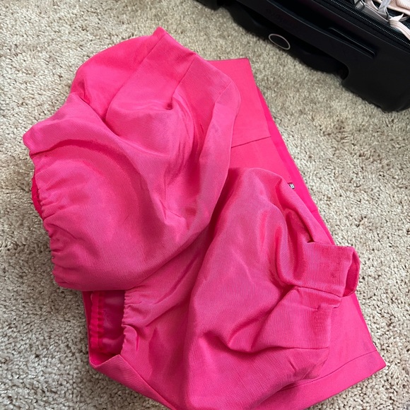 ALICE + OLIVIA Square Neckline Short Sleeve Crop Top w/ Tags Size: L | US 10 - Picture 5 of 7